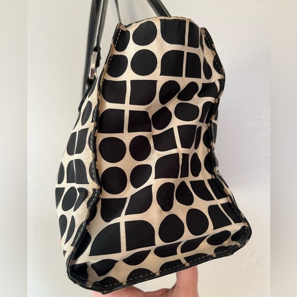 Vintage Kate Spade New York Canvas Printed Shoulder Bag - Picture 7 of 15